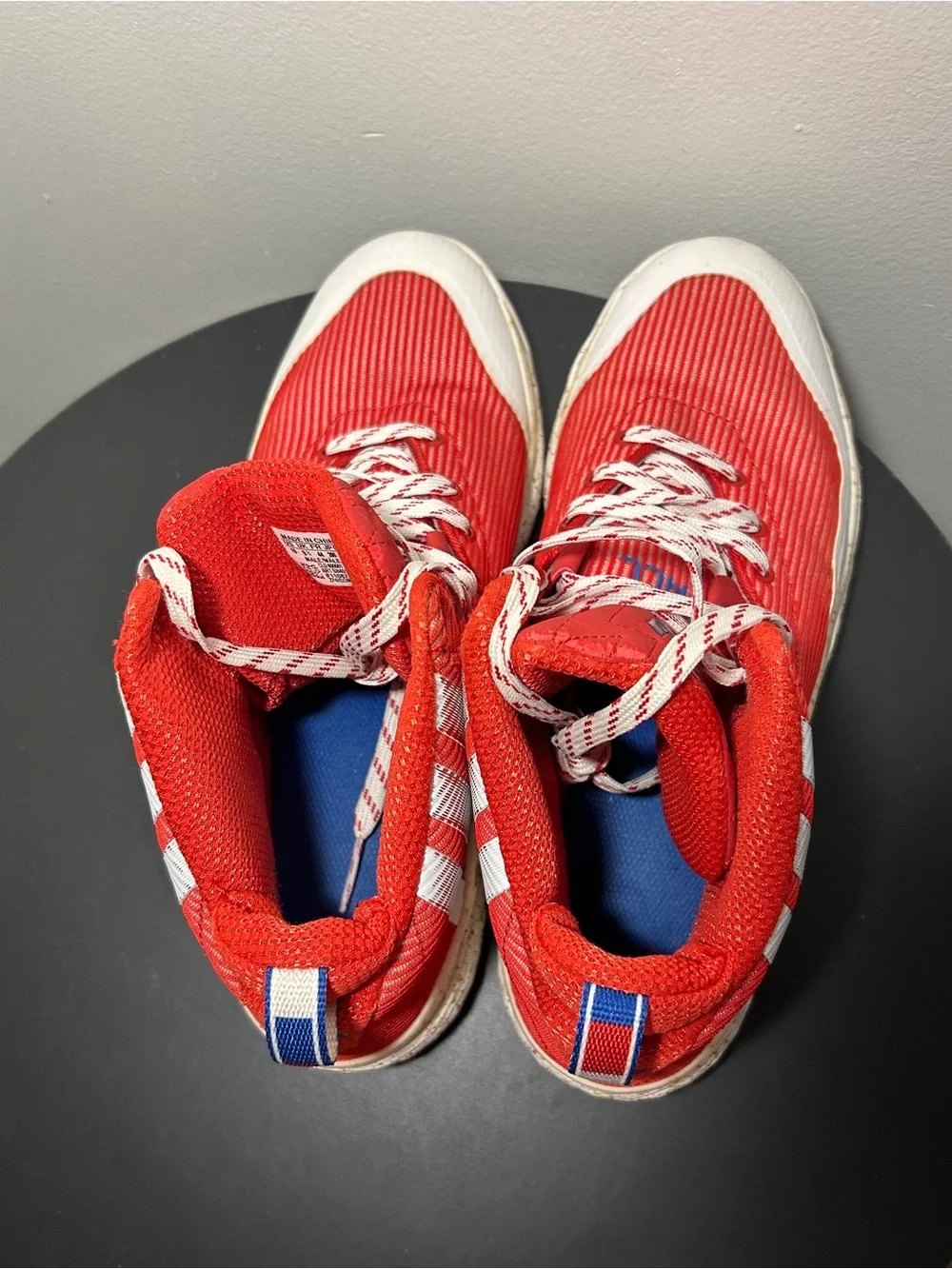 Adidas J Wall 1 Alternate Away Red White Basketball Shoes Men's Size 10